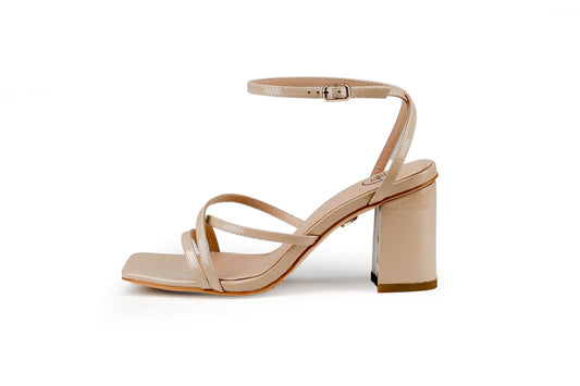 Ky Sandal Heel Nude Heels by Sole Shoes NZ H22-36