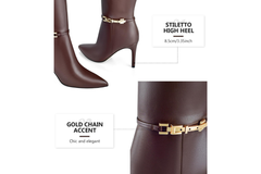 Black Knee-High Boot – Harper