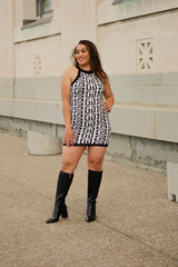 Tess Gold Pin long boot WIDE