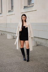 Tess Gold Pin long boot WIDE