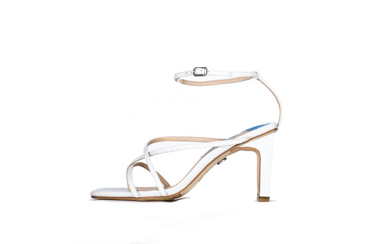 Be Mine Heel White Bridal by Sole Shoes NZ BH9-36