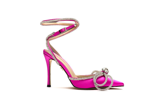 Brooke Heel Hot Pink 10cm Heels by Sole Shoes NZ H23-36