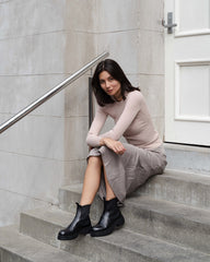 Dev Boot Black Boots by Sole Shoes NZ AB14-36