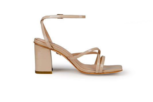 Ky Sandal Heel Nude Heels by Sole Shoes NZ H22-36