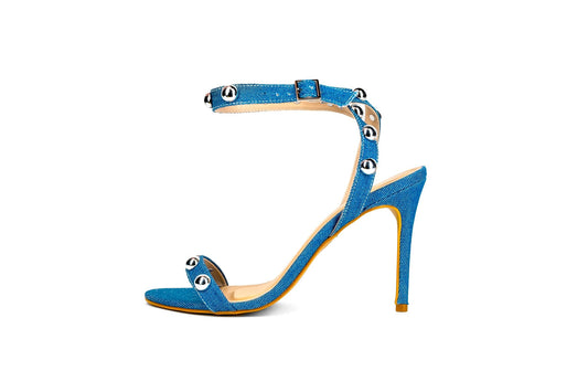 Roxy Denim Heel Heels by Sole Shoes NZ H32DJ-36